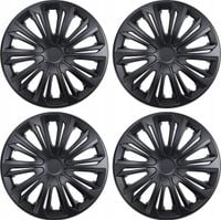 Kołpaki 15 cali NRM Strong Black Mat czarne komplet 4 szt