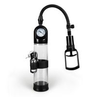 pompka powerpump master vibrating   black&clear