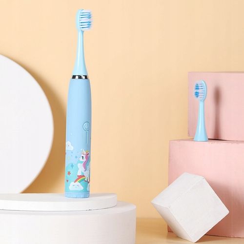 SZCZOTECZKA SONICZNA DLA DZIECI ELEKTRYCZNA DO ZĘBÓW KUCYK OSŁONKA na Arena.pl