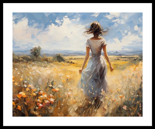 Plakat 50x40cm Podmuch Lata na Arena.pl