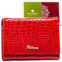 portfel skórzany ptn cr-445-1681 red