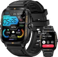 Smartwatch 1.96" Zegarek Fitness Tracker z Rozmowami BT Wodoodporny Septoui