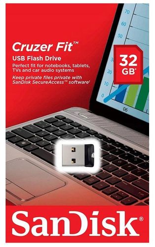 Pendrive Mini Nano Cruzer Fit USB Sandisk 32GB na Arena.pl