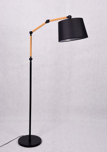 Lampa Stojąca Podłogowa Czarna Corsus na Arena.pl