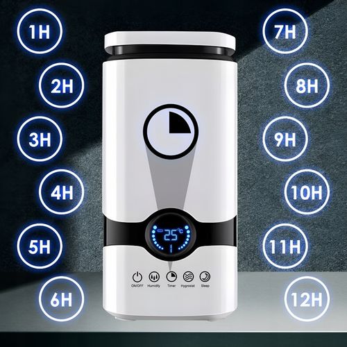 NAWILŻACZ POWIETRZA JONIZATOR AROMATERAPIA 3w1 DOTYKOWY WYŚWIETLACZ + PILOT na Arena.pl