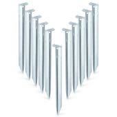 10x Śledzie do Namiotu Kotwy Szpilki Mocujące Wbijane do Ziemi Metalowe