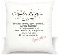 foto PODUSZKA PREZENT na Walentynki dla męża żony