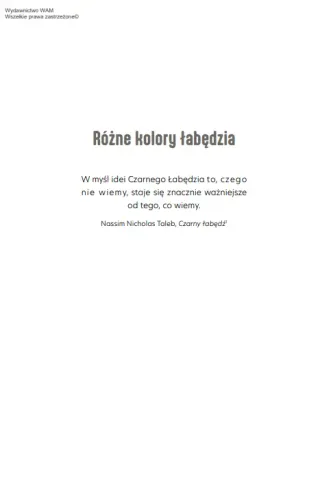 Kolory łabędzia. Kiedy ludzie nie mieszczą się w ramach instytucji na Arena.pl