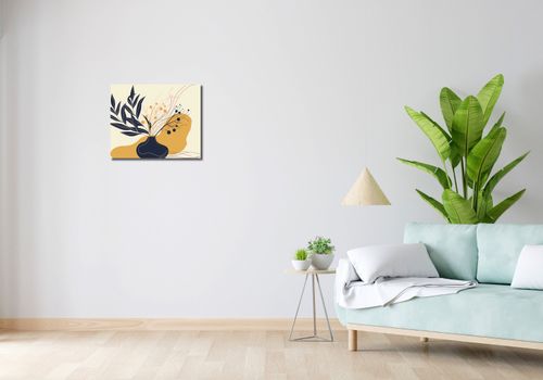 Obraz 50x40cm Spokój Ciemnych Liści na Arena.pl