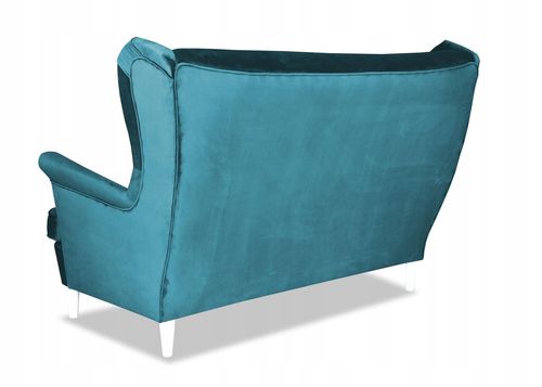 Zestaw wypoczynkowy mebli uszak Diana sofa fotele skandynawskie na Arena.pl