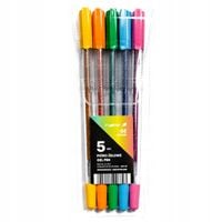 PIÓRO ŻELOWE GZ-031 5SZT. BROKAT ETUI 6823