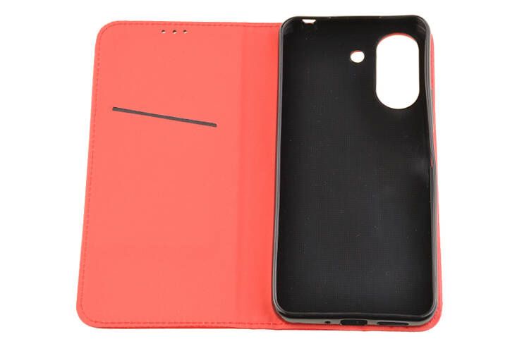 Etui Smart do Xiaomi Redmi 13c czerwony zdjęcie 3