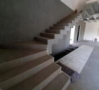 Szare płytki na schody 120x30 barwione w masie R10