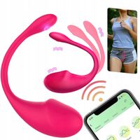 WIBRATOR łechtaczki DAMSKI MASAŻER zdalnie sterowany TELEFONEM seks zabawka