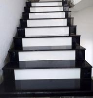 Biały podstopień do schodów 20cm WYSOKI POŁYSK