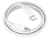 KABEL USB TYPU C - LIGHTNING REBEL 100CM 1M BIAŁY