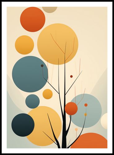 Plakat 64x90cm Harmonia Jesiennych Kolorów na Arena.pl