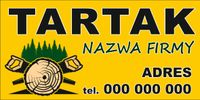 BANER REKLAMOWY projekt 200x100 cm TARTAK