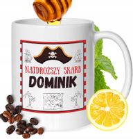 Kubek Dla Dominika Kolegi Przyjaciela Męża Z Nadrukiem Prezent Biały 330Ml