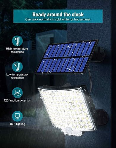 Lampa solarna Halogen z czujnikiem ruchu na Arena.pl