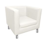 Fotel Monaco nogi chrom D10