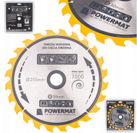 TARCZA WIDIOWA DO DREWNA PIŁY PIŁA 255 X 30 MM 24Z TDD-255x30x24Z
