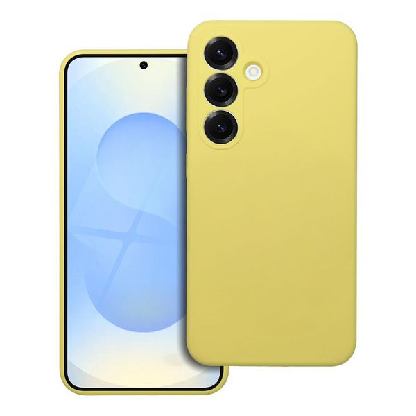 Futerał SILICONE 2mm do HONOR X6C żółty zdjęcie 1