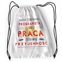 Plecak Programisty Sportowy Szkolny Worek Torba Z Nadrukiem Ze Zdjęciem