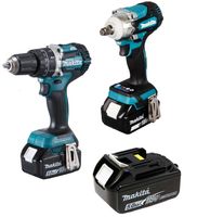 ZESTAW COMBO 18V DTW300+DHP484 3*5.0AH - M DLX2359TJ1