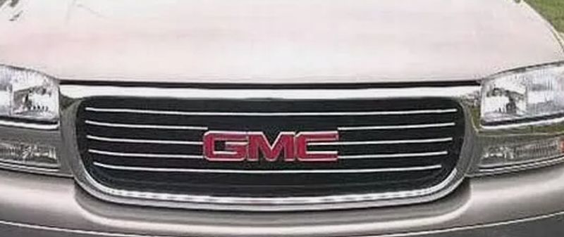 1999-2006 GMC YUKON - LIstwy chrom grill chromowan zdjęcie 3