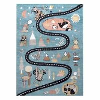 RUG/LU/BEO/ROUTE/BLUE/140x190