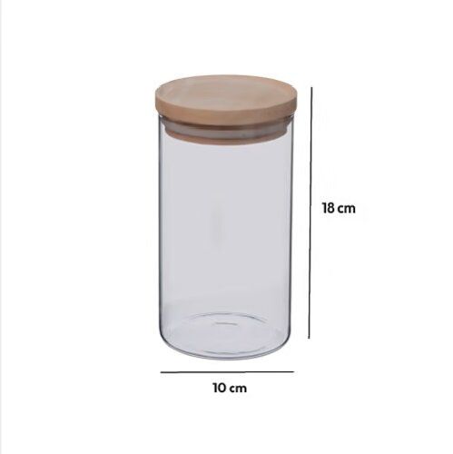 Szklany pojemnik na żywność 1000ml zdjęcie 5