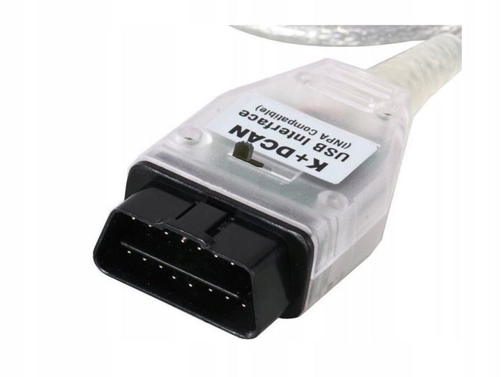 INTERFEJS DIAGNOSTYCZNY INPA 3K + DCAN V5.0 OBD2 2025 BMW E60 E46 E38 E90 zdjęcie 2