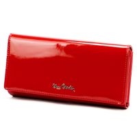 skóra naturalna + Damski portfel ze skóry ekologicznej Pierre Cardin 07 SHINY 121