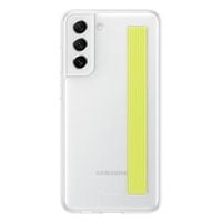 etui samsung ef-xg990cwegww s21 fe 5gg990 biały/white slim strap cover