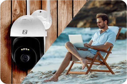 Kamera Obrotowa IP GSM 4G LTE SIM 3MPx 3MP AUDIO, WYKRYWANIE POSTACI na Arena.pl