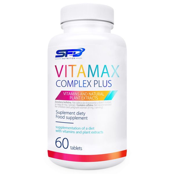 VITAMAX Complex Plus 120tab - SFD WITAMINY I MINERAŁY zdjęcie 2