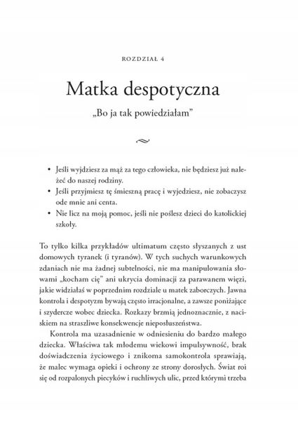 Matki, które nie potrafią kochać. dr Susan Forward zdjęcie 3