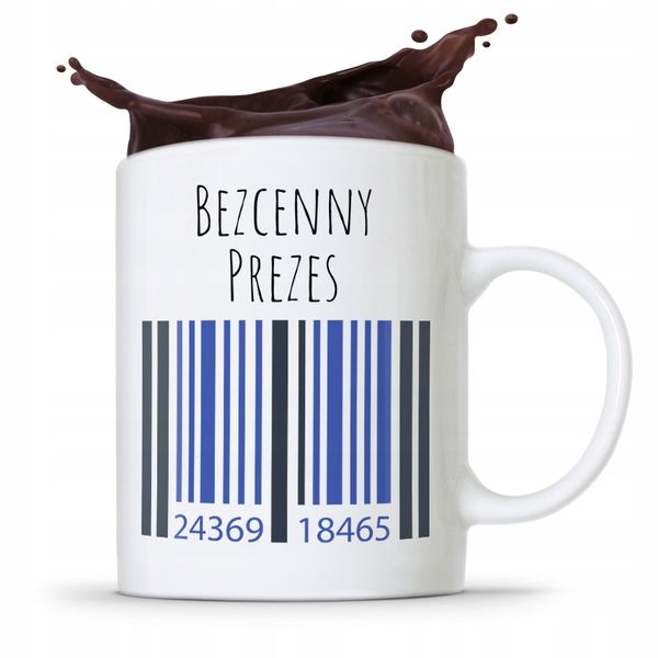 Dla Prezesa Viceprezesa Kubek Bezcenny Prezes Z Nadrukiem Ze Zdjęciem zdjęcie 1