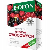 Nawóz do krzewów owocowych Biopon granulat 1 kg