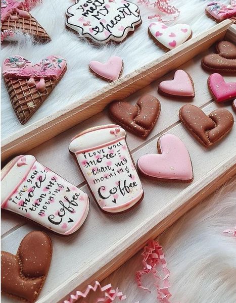 Ciasteczka Zestaw mini serc zdjęcie 1