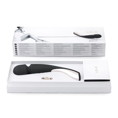 Masażer - Lelo Smart Wand Massager Medium Black na Arena.pl