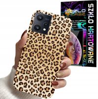 ETUI DO REALME 9 5G - PANTERKA WZORKI MODNE WZORY DLA KOBIET + SZKŁO