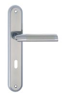 KLAMKA DRZWIOWA DARO 72MM KLUCZ KOLOR CHROM