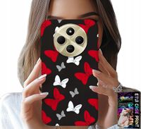 ETUI DO XIAOMI REDMI 14C 4G - KOKARDKI CZERWONO BIAŁE MYSZKA, WZORY