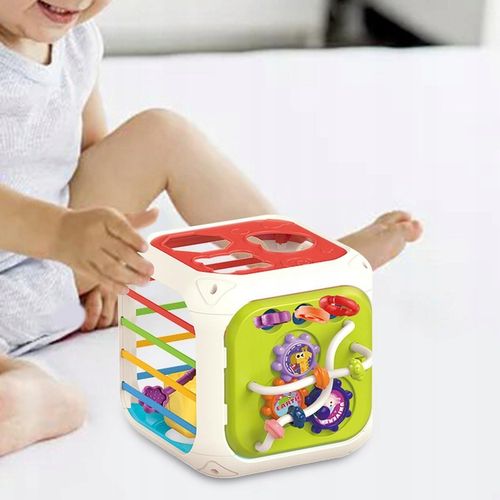 Kostka edukacyjna cymbałki kształty sorter 7w1 na Arena.pl
