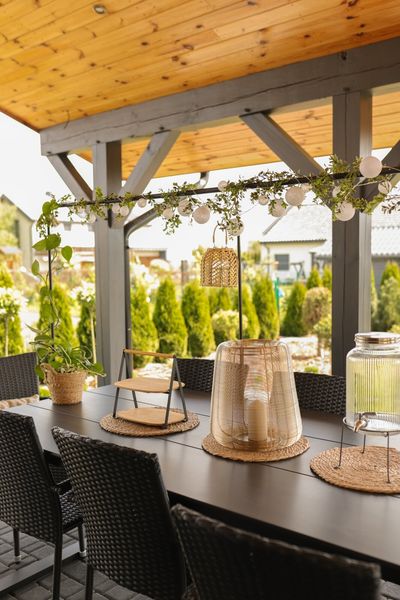 Drążek do dekoracji stołu BRO biały zdjęcie 5