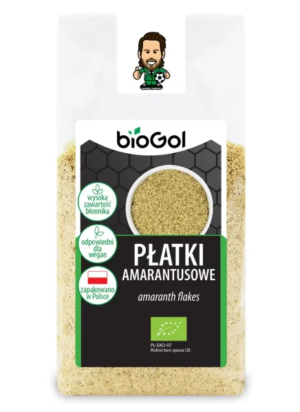 PŁatki Amarantusowe BIO 300 g - Biogol zdjęcie 1