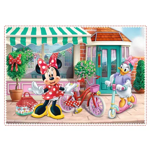 Puzzle 4W1. Minnie Z Przyjaciółmi na Arena.pl