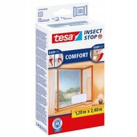 TESA MOSKITIERA OKIENNA BIAŁA 1,2m x 2,4m COMFORT